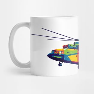 Mil Mi-24 Air Attack Helicopter Mug